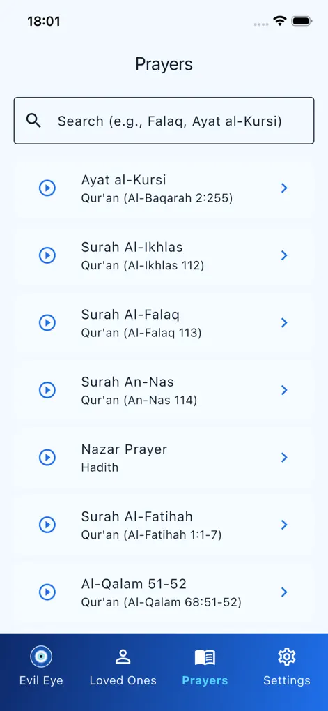 Nazar Prayers - Education App | MWM