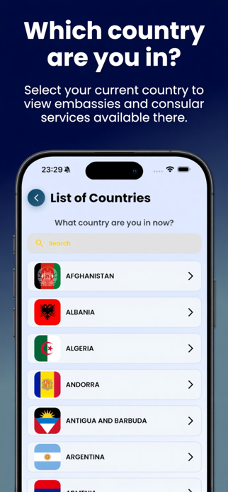 Consular Services Screenshot 2 of 8