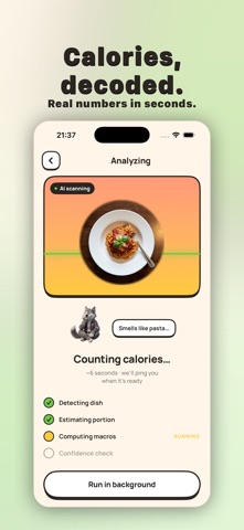 WolfAI: AI Calorie Counter screenshot