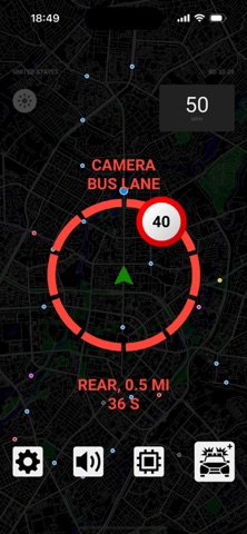 SpeedCam Smart Radar iPhone screenshot