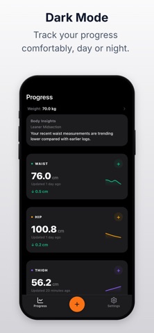 Body Tape Measure Tracker Screenshot 4 of 4