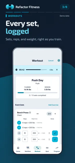 Refactor Fitness screenshot 3