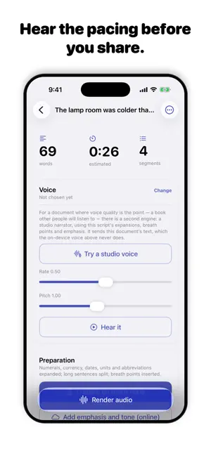 Timbre: Read Aloud screenshot 4