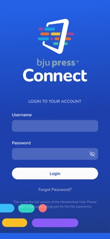BJU Press Connect screenshot