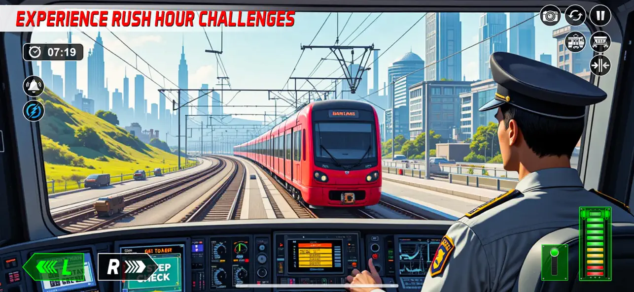 Screenshot #3 pour jeu de conducteur de train 23
