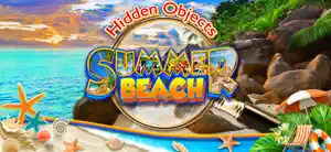 Hidden Objects Summer Beach screenshot #1 for iPhone