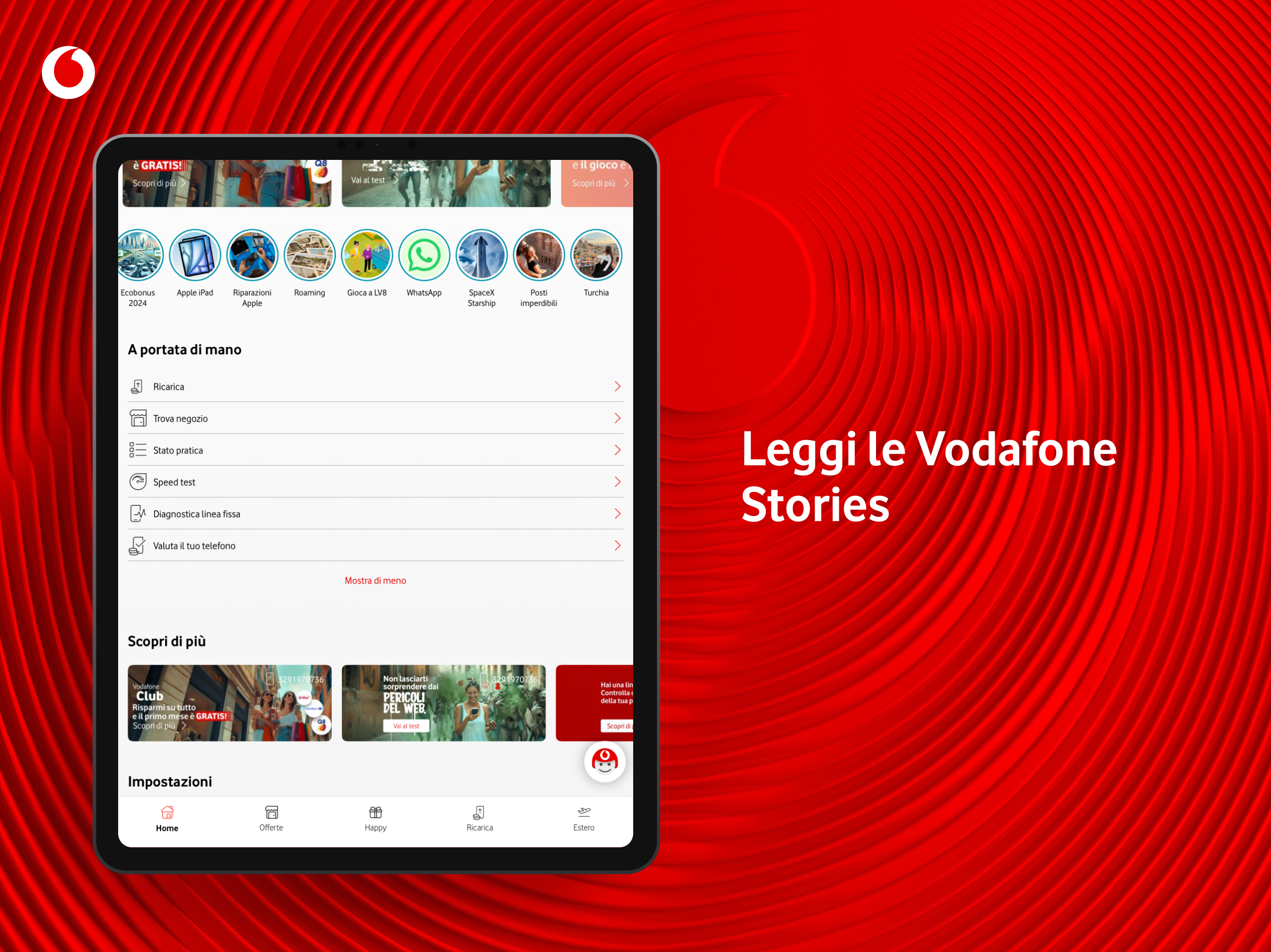 My Vodafone Italia screenshot 12