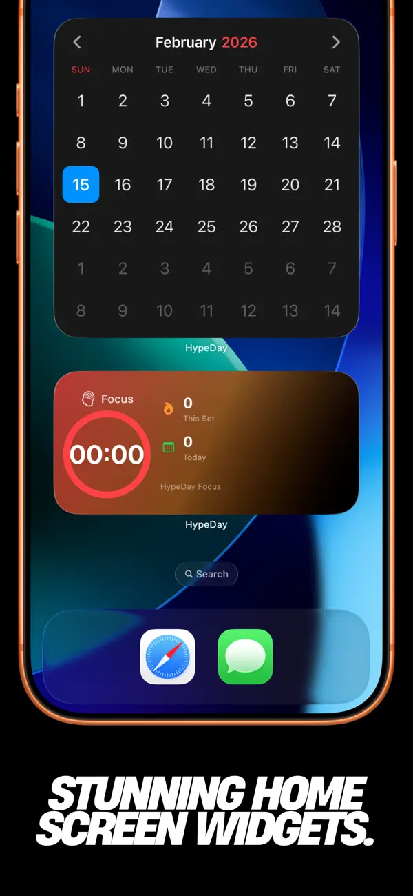 #4. HypeDay - Countdown Widgets (iOS) Podle: Herbert Hunt