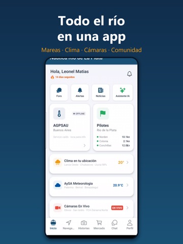 Nautica RdP iPad screenshot 1