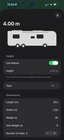 Operator: Truck GPS iPhone screenshot