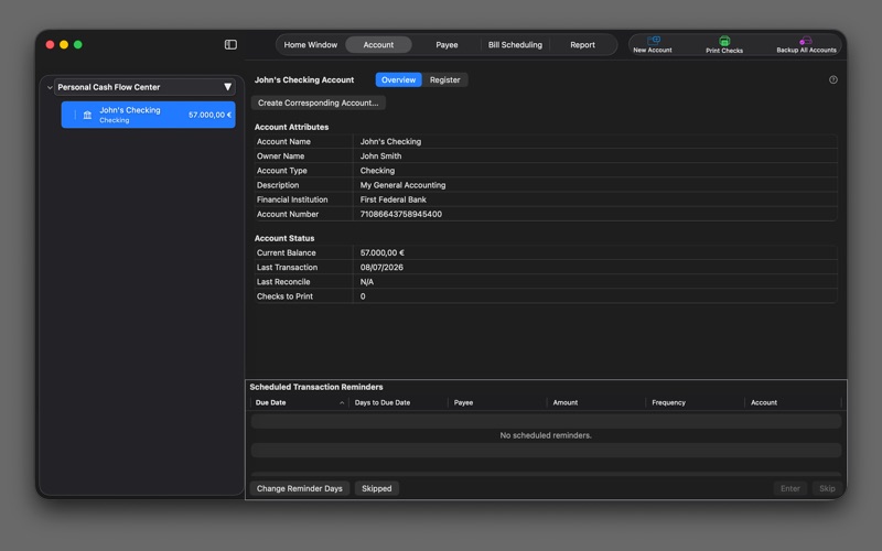 Checksoft screenshot