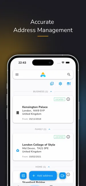 Address Archive: Secure Vault screenshot 1