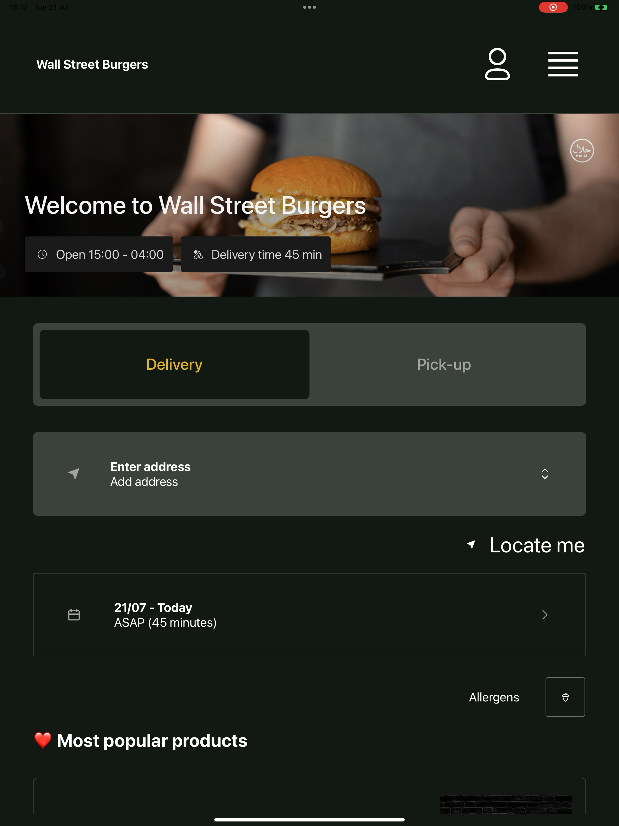 Wall Street Burgers screenshot 10