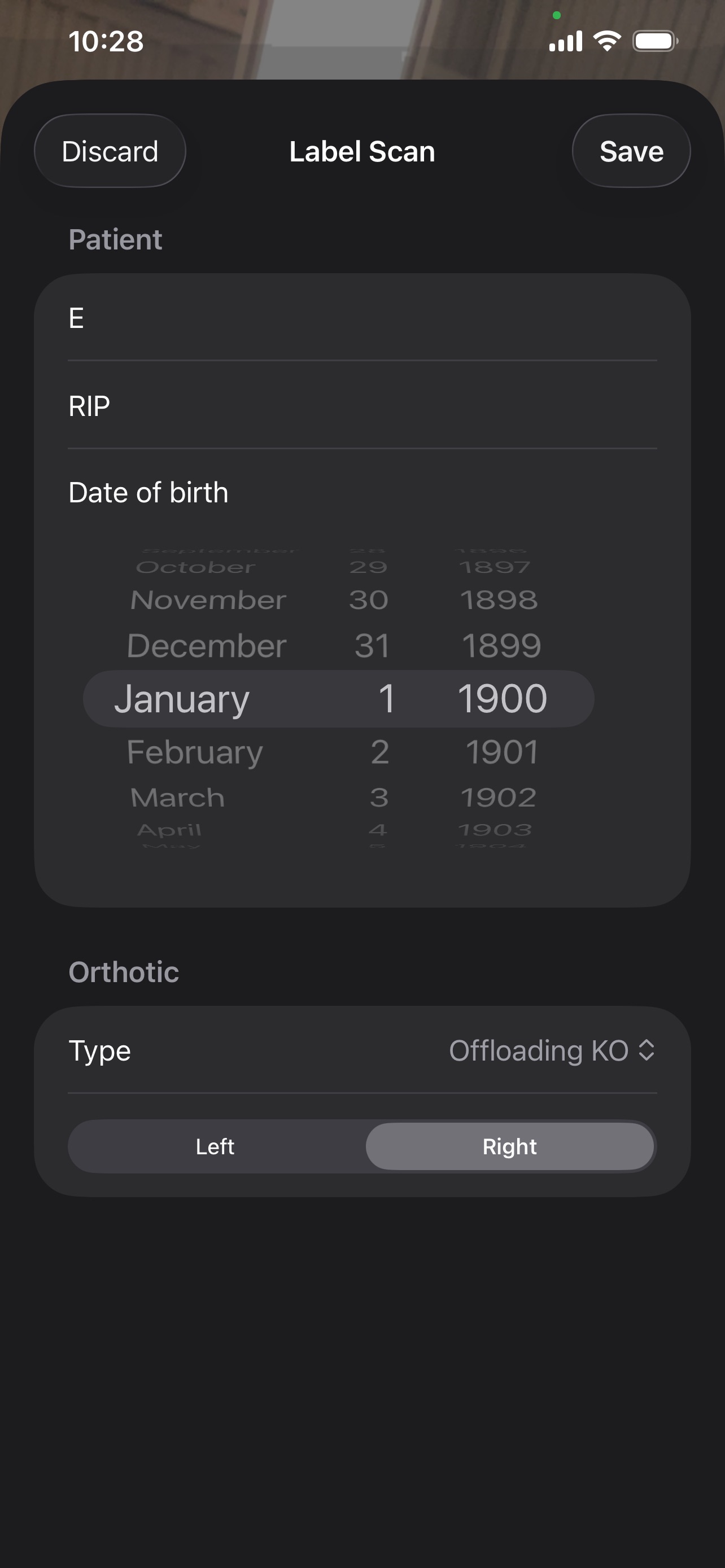 Screenshot 3 of BISHOP Orthotics