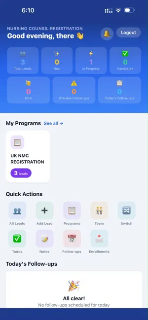 CRM Mobile (67d20b) screenshot 3