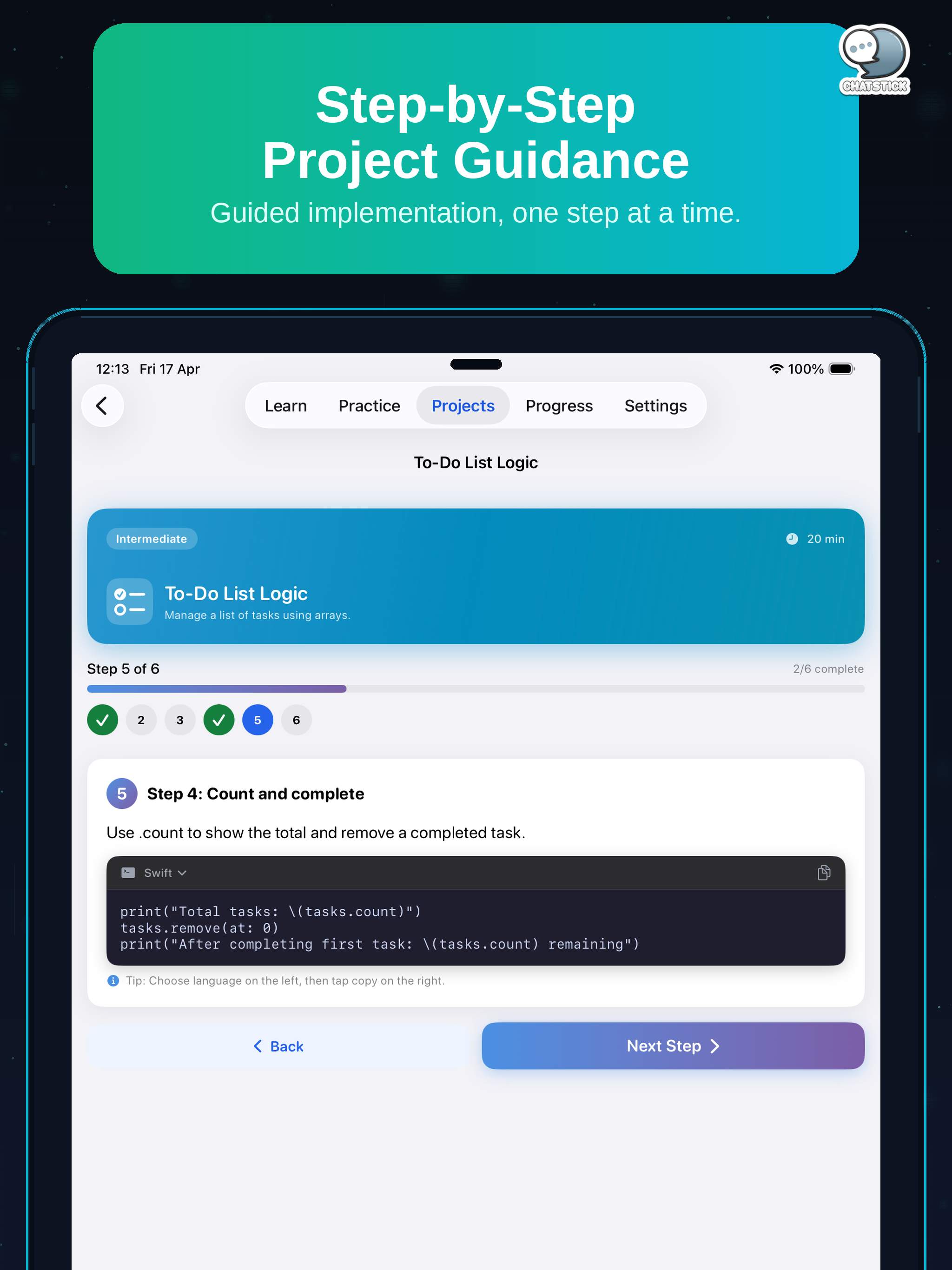 CodeStart by ChatStick
