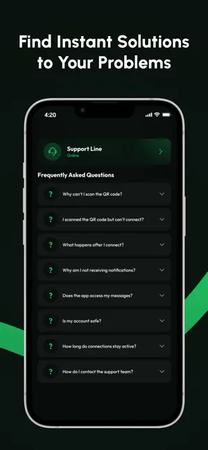 SeenTrack: Wp Online Tracker iPhone screenshot 6