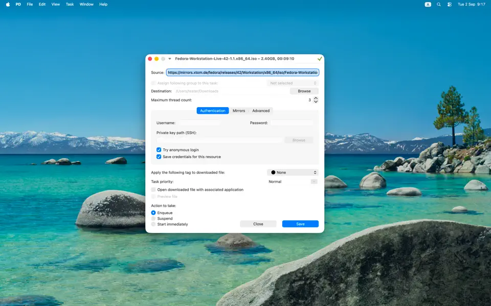 Screenshot 2 of Progressive Downloader Plus 9.0