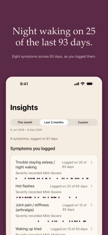 Orla – Menopause Tracker Screenshot 1 of 9
