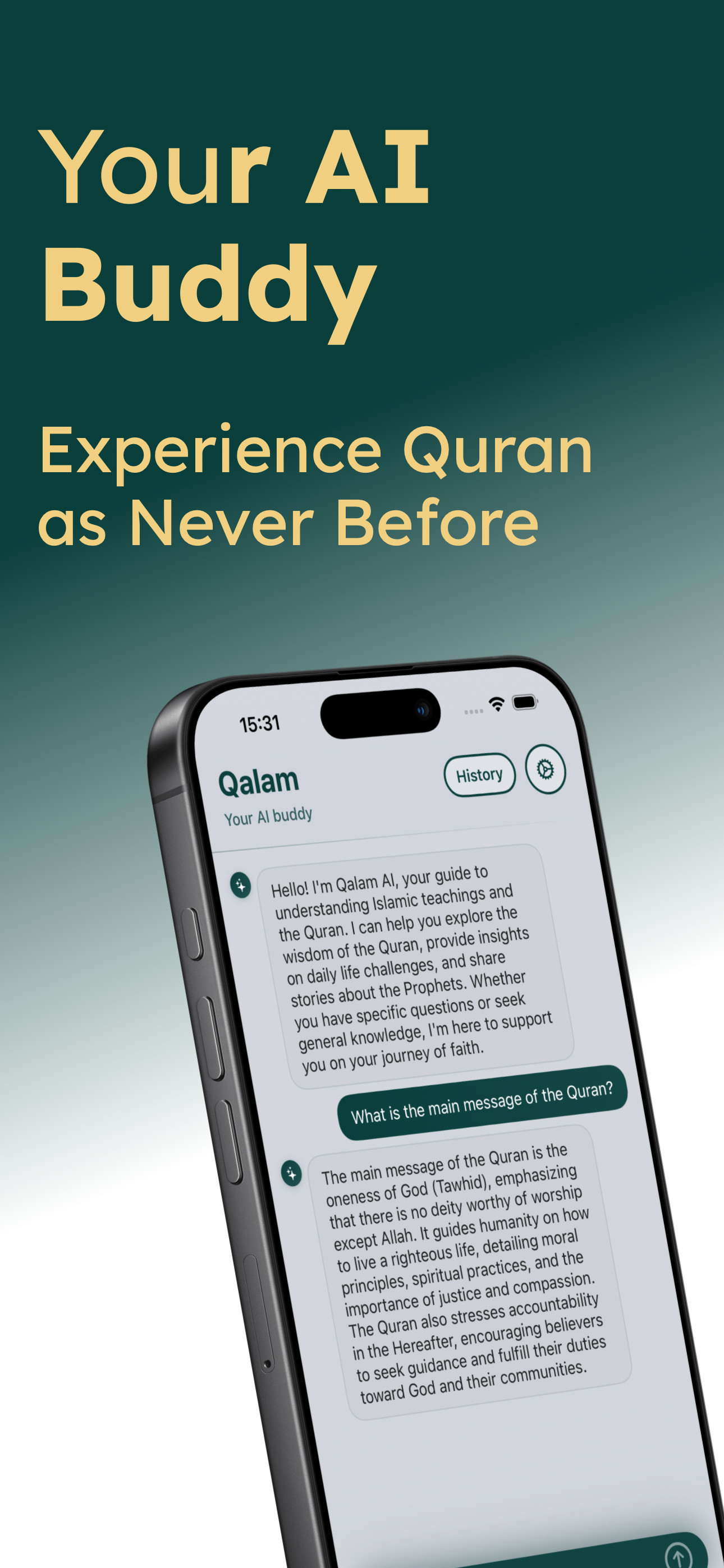 Qalam Your Deen AI Assistant