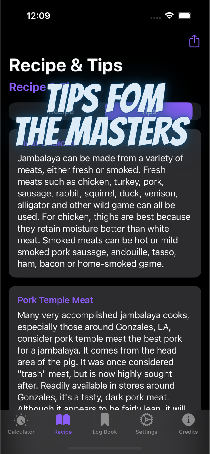 Jambalaya Calculator