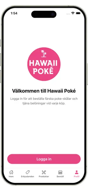 Hawaii Poké Shop iPhone screenshot 1