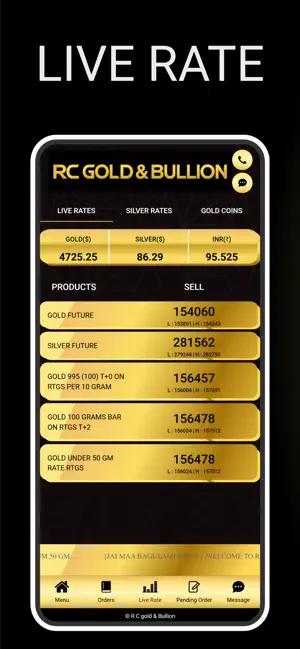 R C gold and Bullion screenshot 1