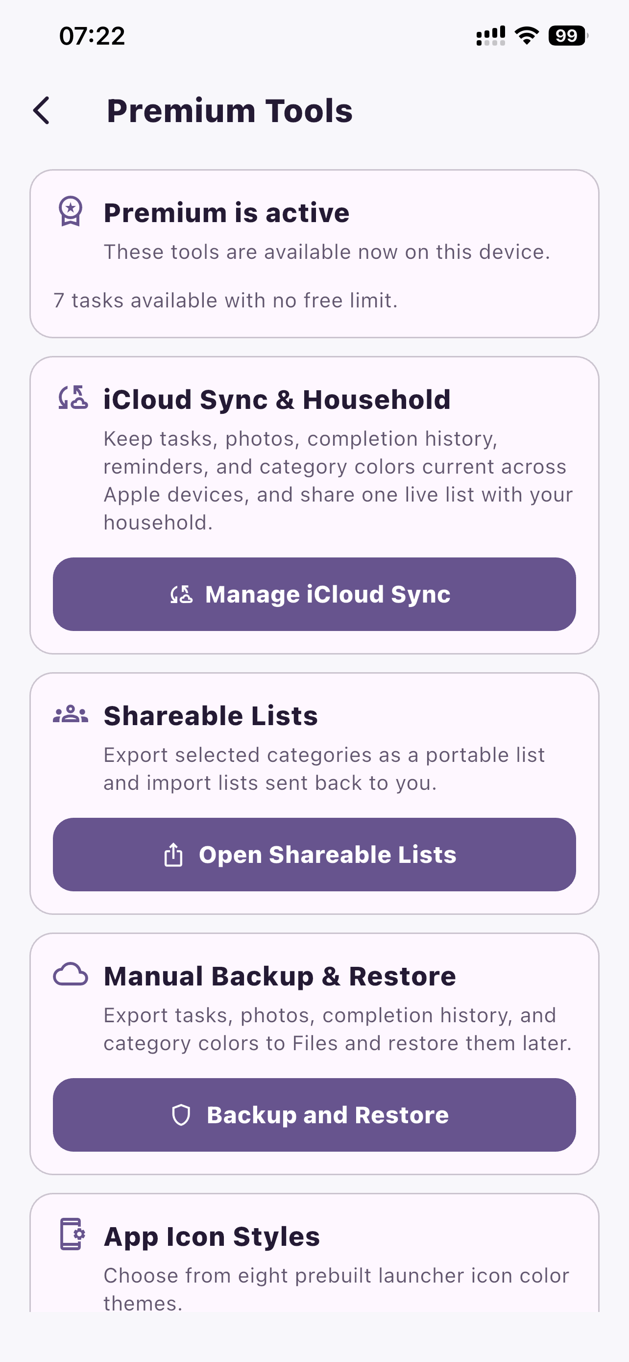 When Did I Last: Task Tracker screenshot 4