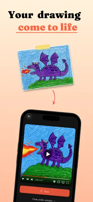Animate my Drawing: AI Cartoon screenshot 1