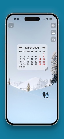 Wallpendar screenshot