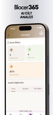 Blocer365 AI Cilt Analizi screenshot