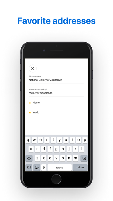 SadieXpress: Taxi & Delivery Screenshot