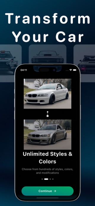 AI Car Design - Modify Screenshot 3 of 4