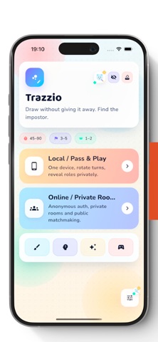 Trazzio iPhone screenshot