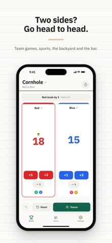 Scoresmith - Game Scorekeeper screenshot 4