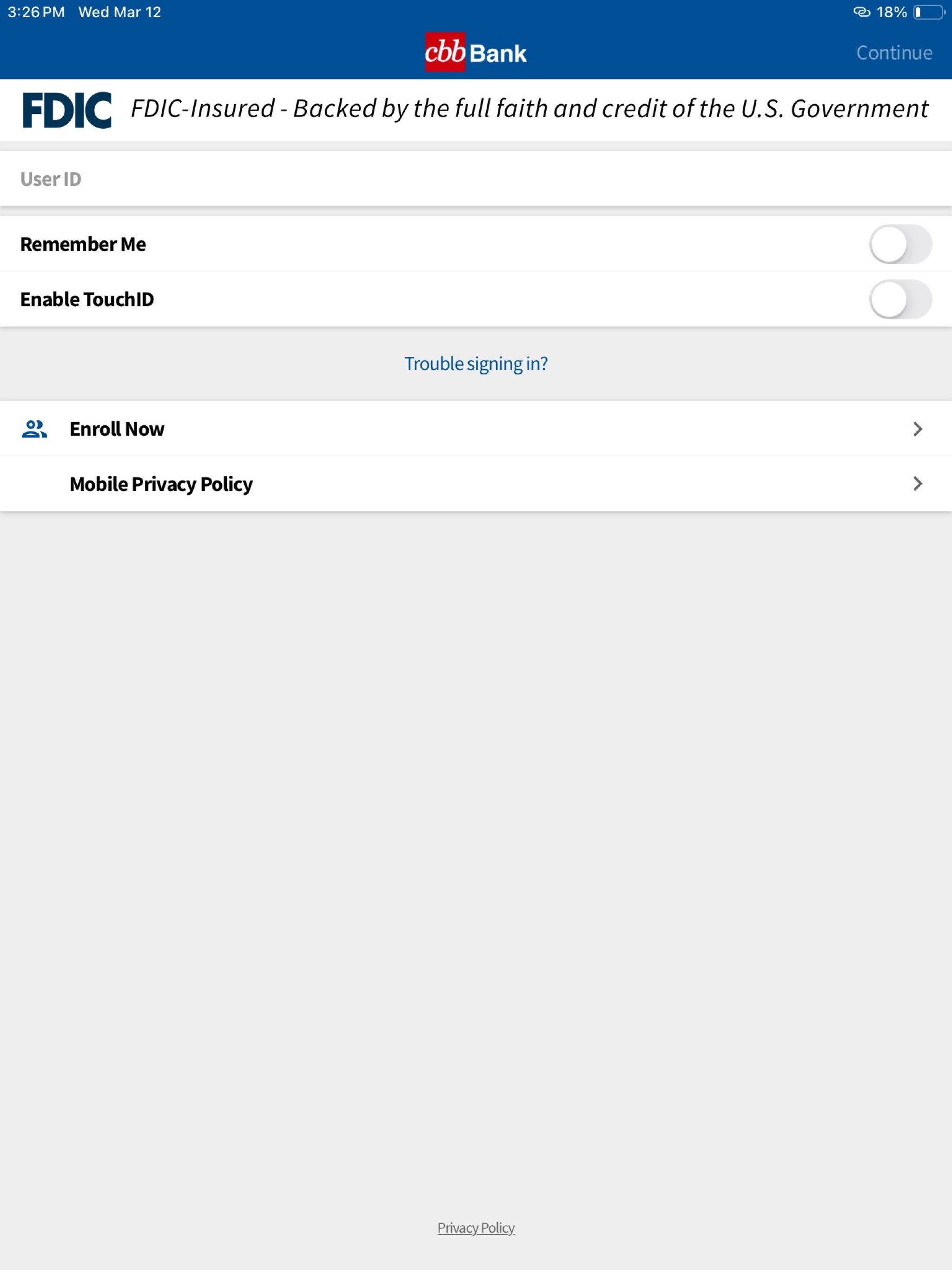 CBB Personal Mobile screenshot 6