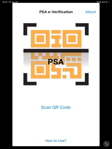 PSA e-Verification