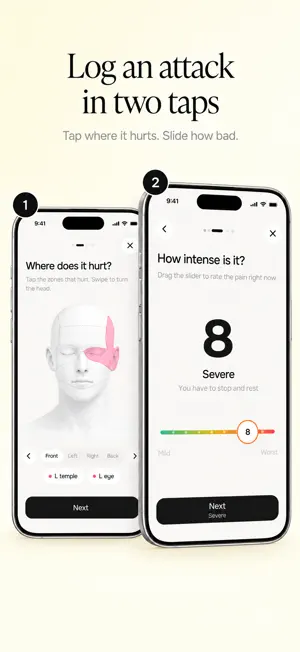 Headrest: Migraine Tracker screenshot 4