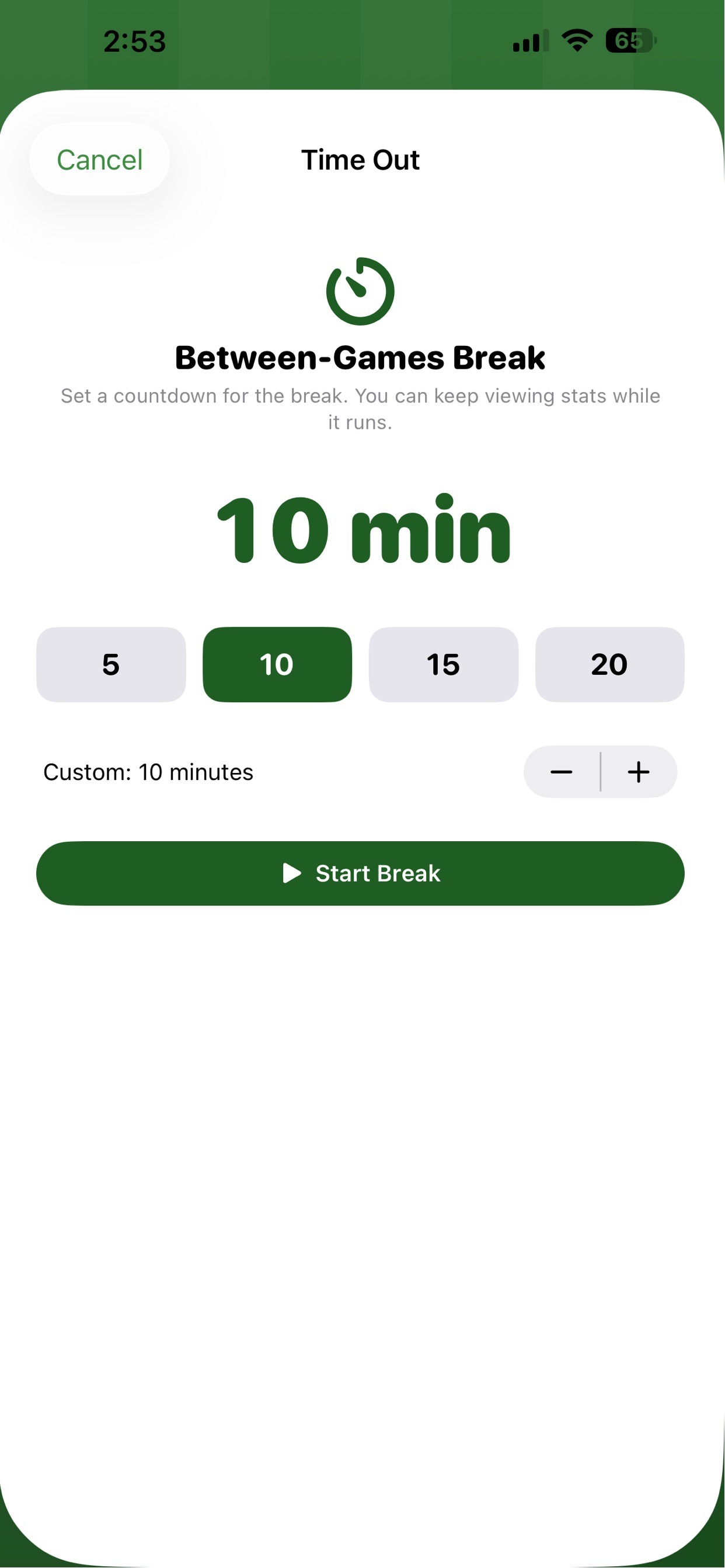 Screenshot 5 of Dartball Scorekeeper