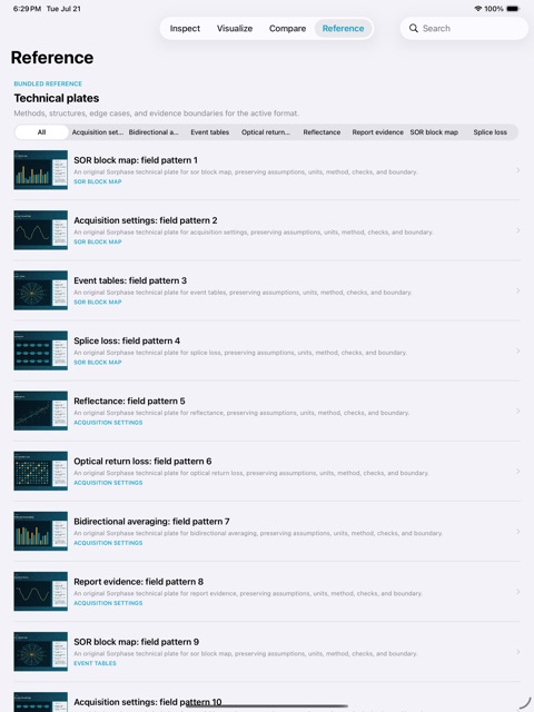Sorphase: OTDR Trace Lab screenshot 6