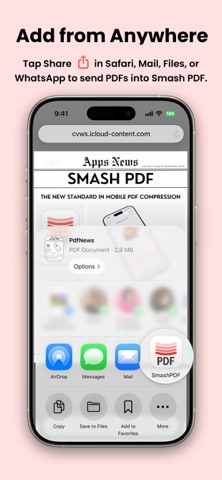 Smash PDF iPhone screenshot