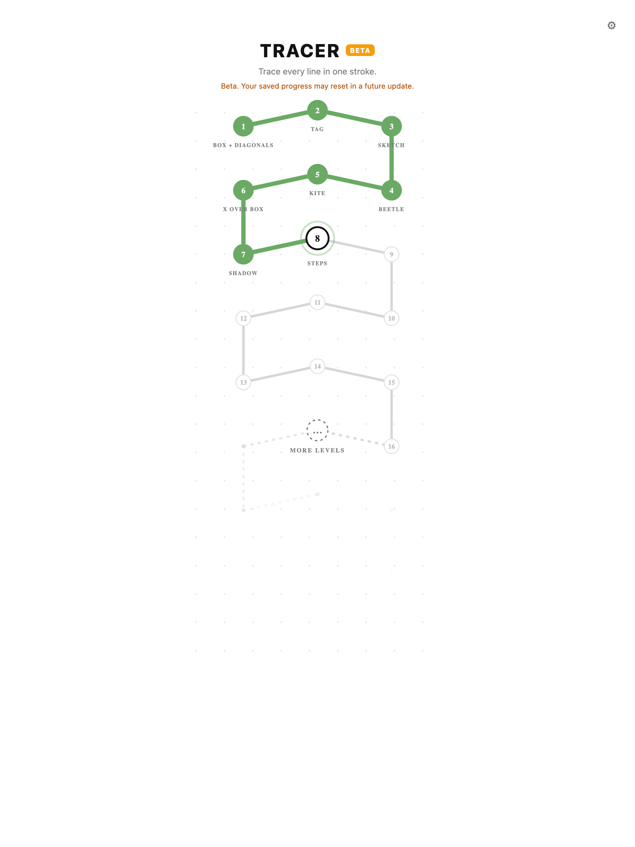 Tracer: One Line Puzzle screenshot 10