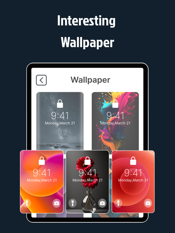 Among Lock Screen Password App iPad screenshot 5 - Utilities app