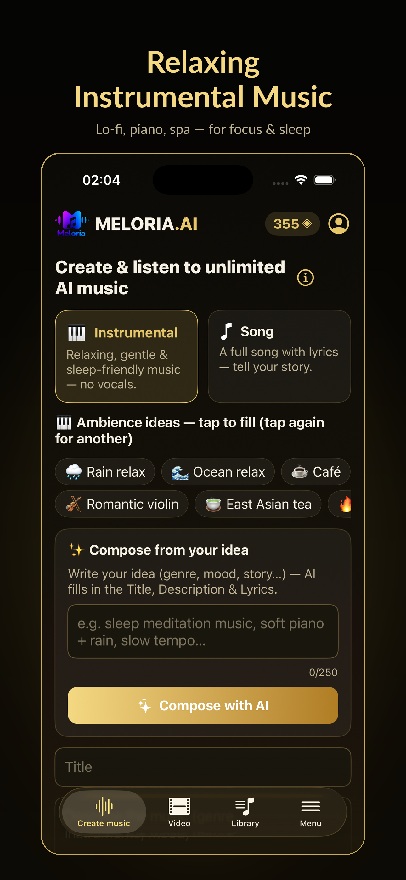 Meloria: AI Song & Video Maker screenshot 6