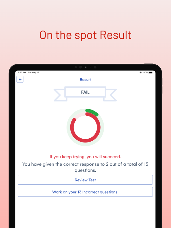 Connecticut DMV Drivers Permit iPad screenshot 3 - Education app