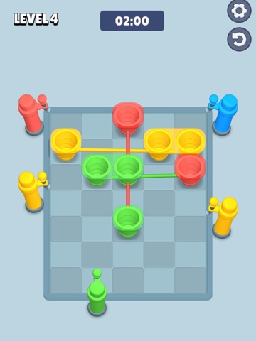Rope & Cups iPad screenshot