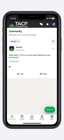 TACP Foundation screenshot
