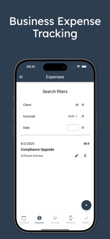 TimeStatement Mobile iPhone screenshot