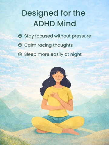 Focus Music & White Noise ADHD iPad screenshot