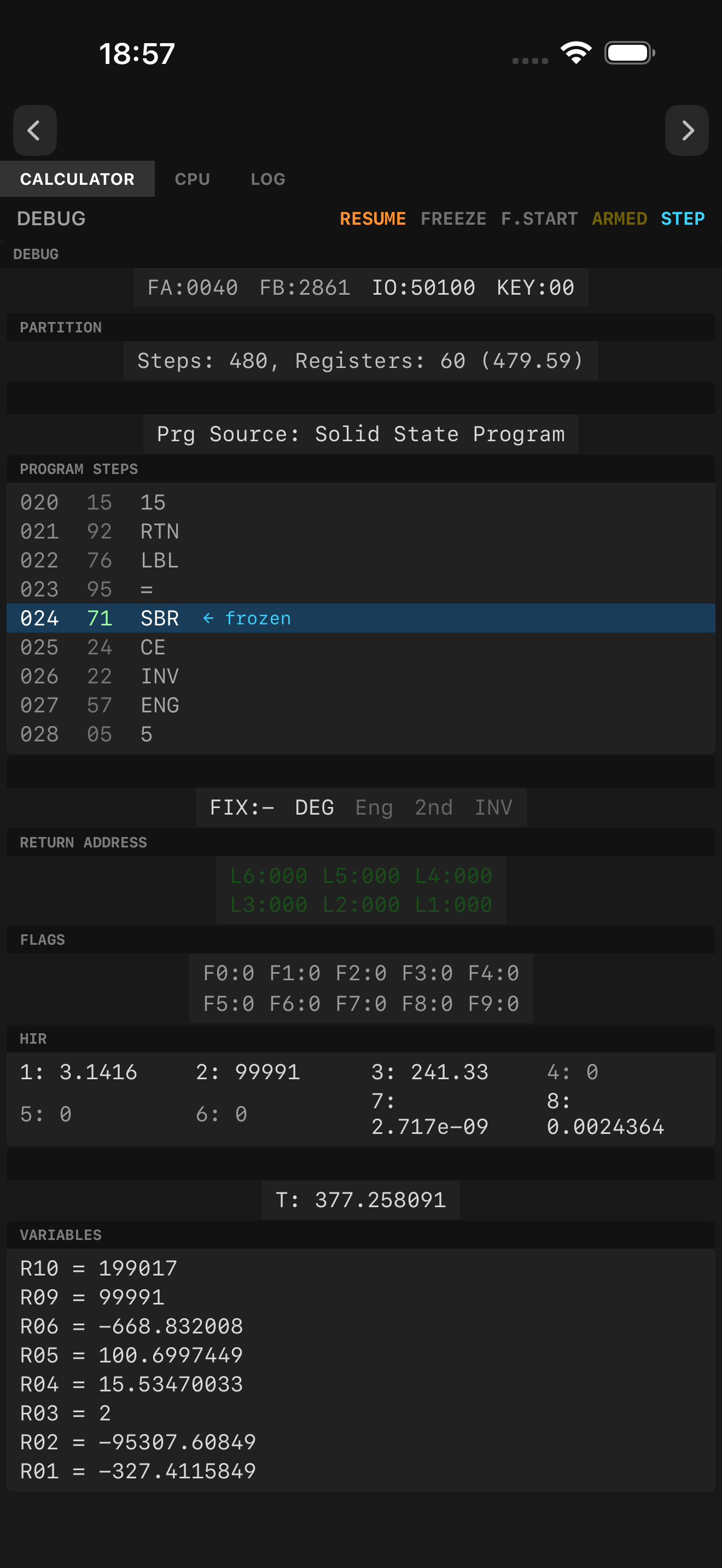 Calc-U-59 screenshot 3